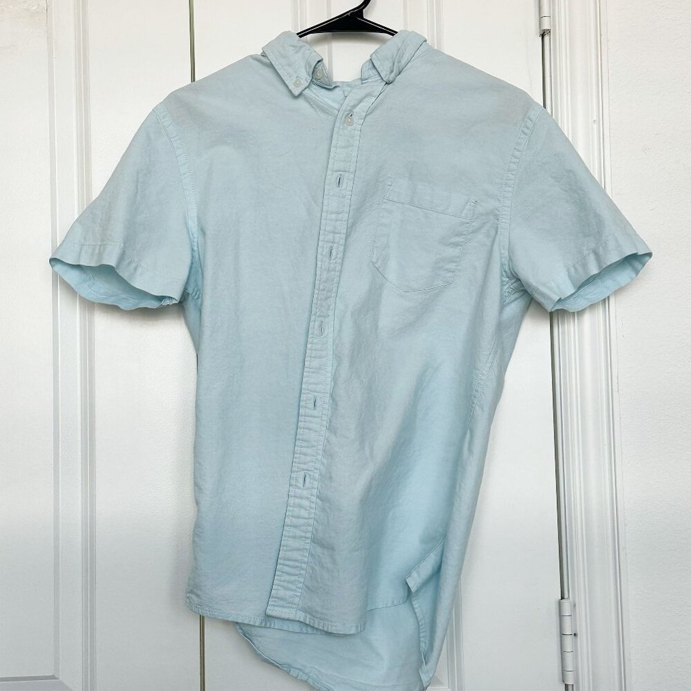 Men's Light Blue Dress Shirt by Sonoma
